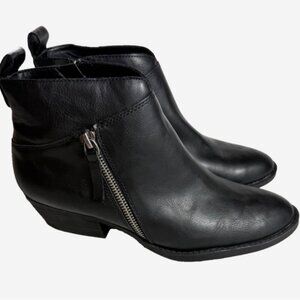 Nine West Senko Black Cuban Heel Boots 7.5 M NEW